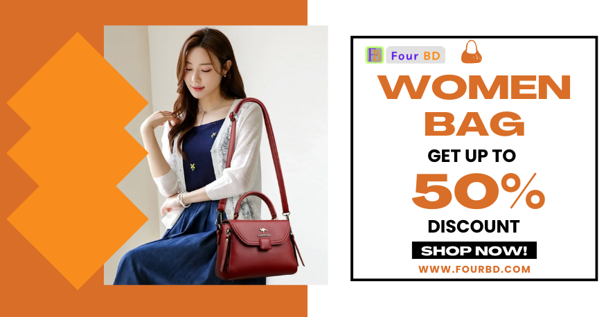 Orange Modern Discount Women Bag Medium Banner