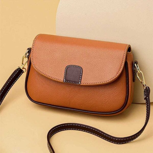 Women Fashion Crossbody Handbags Bags (Orange Color) - Image 3