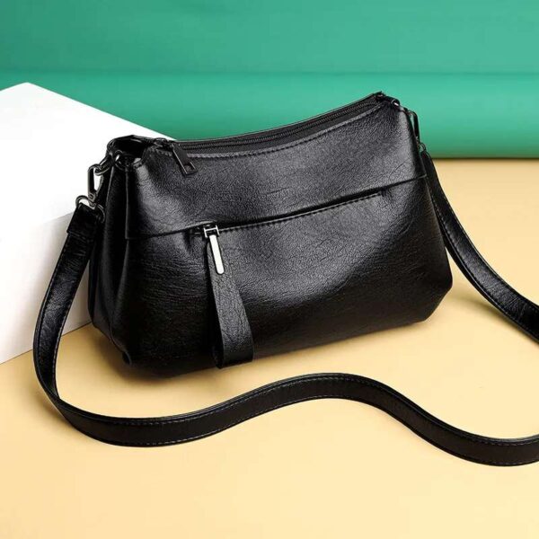 Vintage Crossbody Bags Artificial Original Leather Korean Bag - Image 2